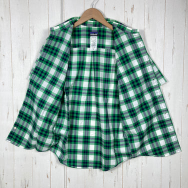 【Men's XS ブルー系】 2013 Patagonia ( パタゴニア ) フェズマン シャツ Fezzman Shirt JCY オーガニックコットン ウェア トップス インナー シャツ ショートスリーブシャツ コットン z00058892 JCY コットン