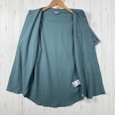 【Men's M グリーン系】 Houdini ( フーディニ ) ショートスリーブ シャツ Shortsleeve Shirt ポリエステル ウェア トップス インナー シャツ ショートスリーブシャツ 化繊 z00059700  化繊 ショートスリーブシャツ イン