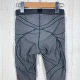 男士黑色C3Fit支撑长款紧身裤，尼龙材质，z00054291