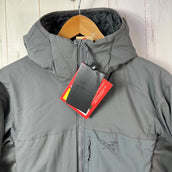 【Men's S グレー系】 Arcteryx Leaf ( アークテリクス リーフ ) リーフ アトム フーディー LT Gen2 Leaf Atom Hoody LT Gen2 Wolf 21333 生産終了モデル 入手困難 化繊ダウン ウェア トップス アウ