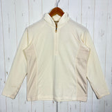 【Women's M ベージュ系】 Mizuno ( ミズノ ) ブレスサーモ ロングスリーブ ハーフジップ シャツ ポリエステル ウェア トップス インナー シャツ ロングスリーブシャツ 化繊 z00055031  化繊 ロングスリーブシャツ インナー シャツ トップ