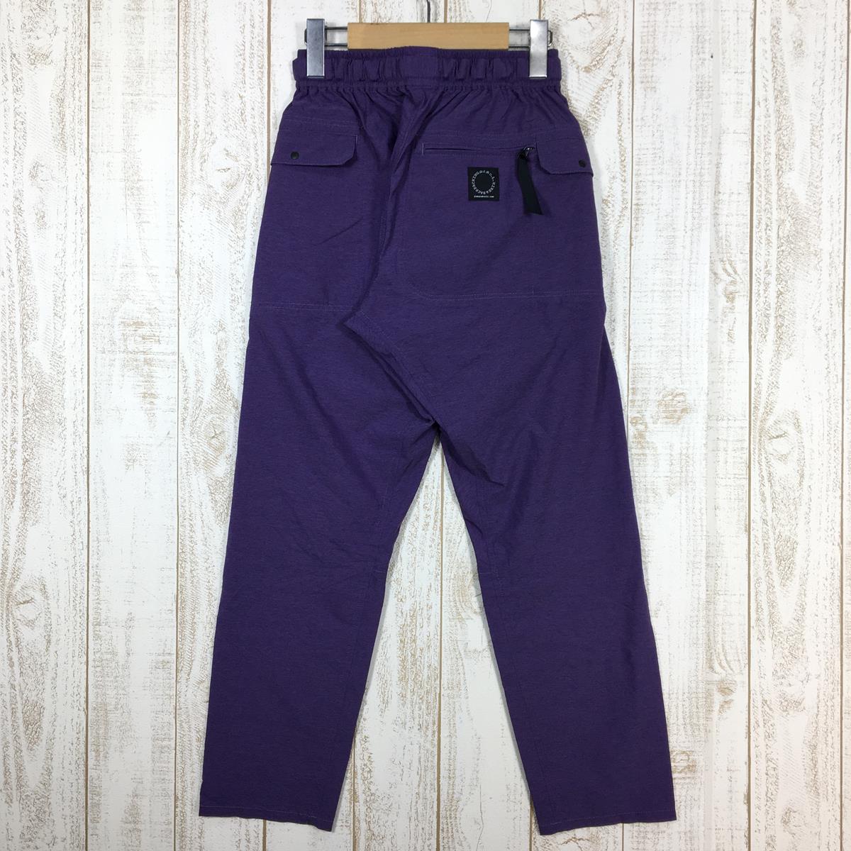 [Women's S Purple] Yamatomichi (Yama to Michi) Light 5-Pocket Pants Hard to find Women's Synthetic long pants Bottoms Wear