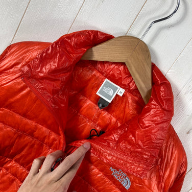 【Women's M オレンジ系】 The North Face ( ザ・ノースフェイス ) ライト ヒート ジャケット Light Heat Jacket 光電子ダウン ダウン ウェア トップス アウター ジャケット ダウンインサレーション z00059968  ダウ