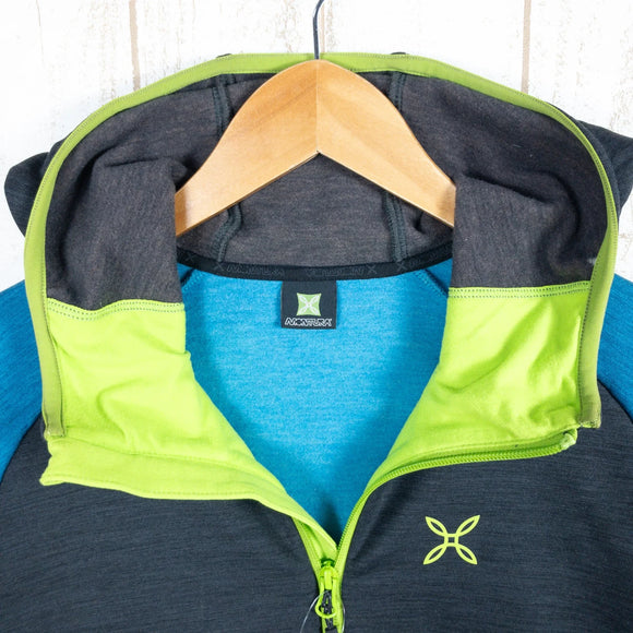 【Men's L ブルー系】 Montura ( モンチュラ ) ハイブリッド ウール フーディ マグリア Hybrid Wool Hoody Maglia フリース ジャケット MMAC82X International Men's 9283 フリース アウター - 【公式】2ndGEAR（セカンドギア）Webショップ【登山用品・アウトドア用品専門 買取販売店】