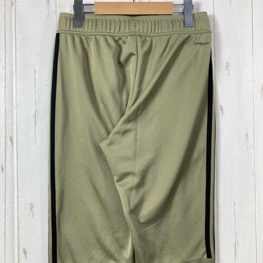 [Men's M Beige] Adidas AEROREADY Sereno Slim Tapered Cut 3-Stripes Pants Orbit Green Polyester
