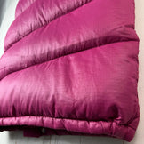 男式 S 码紫色 1970 年代 The North Face 防撕裂尼龙羽绒背心（棕色标签，旧标签）已停产，很难找到。