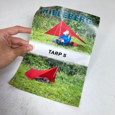 【OneSize レッド系】 Hilleberg The Tentmaker ( ヒルバーグ ) タープ 5 ウルトラライト Tarp 5 UL ナイロン キャンピングギア タープ z00060024  タープ キャンピングギア