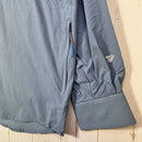 【Unisex L ブルー系】 Paper Sky Wear ( ペーパースカイ ウェア ) ウィンドビッグシャツ WIND BIG SHIRT Blue Gray ナイロン ウェア トップス インナー シャツ ロングスリーブシャツ 化繊 z00053706 Blu-2