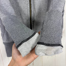 【Women's M グレー系】 2013 Patagonia ( パタゴニア ) クラウド スタック フーディ Cloud Stack Hoody FGE フルジップ フリース ラグランスリーブ ポリエステル ウェア トップス インナー シャツ フーディ コットン-9