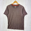【Men's M ブラウン系】 Sheep Run（シープ ラン） メリノウ－ル ショートスリーブ ティー Merino Wool Short Sleeve Tee メリノウール ウェア トップス インナー シャツ ショートスリーブシャツ ウール z00057827-1