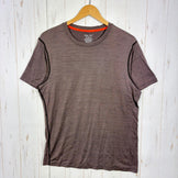 【Men's M ブラウン系】 Sheep Run（シープ ラン） メリノウ－ル ショートスリーブ ティー Merino Wool Short Sleeve Tee メリノウール ウェア トップス インナー シャツ ショートスリーブシャツ ウール z00057827