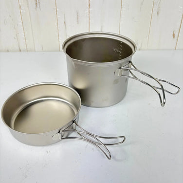 【OneSize シルバー系】 Epigas ( イーピーアイ ガス ) バックパッカーズ クッカー L Backpacker's Cooker L チタン クックウェア クッカー コッフェル z00056380  クッカー コッフェル クックウェア