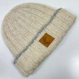 One Size Ivory Teton Bros Rib Tbea Wool Beanie (z00055345)