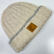 One Size Ivory Teton Bros Rib Tbea Wool Beanie (z00055345)