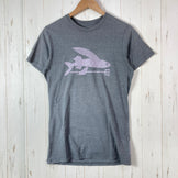 【Men's S グレー系】 2015 Patagonia ( パタゴニア ) フライング フィッシュ コットン / ポリー ティーシャツ Flying Fish Cotton / Poly T-Shirt FGE オーガニックコットン ウェア トップス インナー