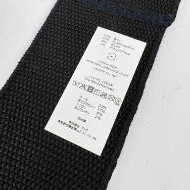 【Unisex M ブラック系】 Halo Commodity ( ハロコモディティ ) ドライバンド ナロー Dry Band Narrow Black z00058926 Black ヘッドバンド イヤーウォーマー ヘッドウェア ウェア小物 ウェア