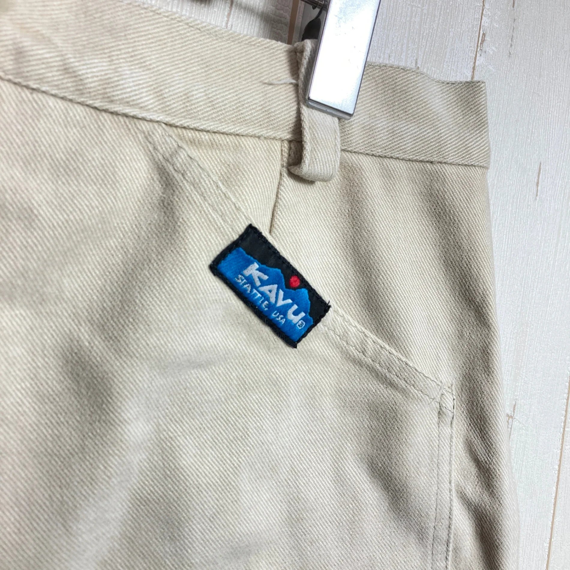 【Men's 32 アイボリー系】 Kavu ( カブー ) コットン ワーク ショーツ コットン ウェア ボトムス ショーツ ショートパンツ コットン z00052027 コットン ショーツ ショートパンツ ボトムス ウェア - 【公式】2ndGEAR（セカンドギア）Webショップ【登山用品・アウトドア用品専門 買取販売店】