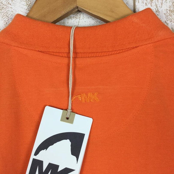 【Men's S オレンジ系】 Mountain Khaki ( マウンテンカーキ ) バイソン ポロシャツ Bison Polo Shirts 生産終了モデル International Men's Cantaloupe コットン ショートスリーブシャツ インナー - 【公式】2ndGEAR（セカンドギア）Webショップ【登山用品・アウトドア用品専門 買取販売店】