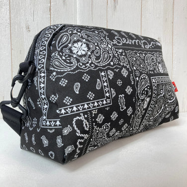 Chums 再生小号梯形单肩包（黑色，均码）z00053165，涤纶收纳袋