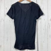 【Men's S ブラック系】 Finetrack ( ファイントラック ) ドライレイヤー ベーシック V ネックT ポリエステル ウェア トップス インナー シャツ ショートスリーブTシャツ クルーネック 化繊 z00059960  化繊 ショートスリーブTシャ
