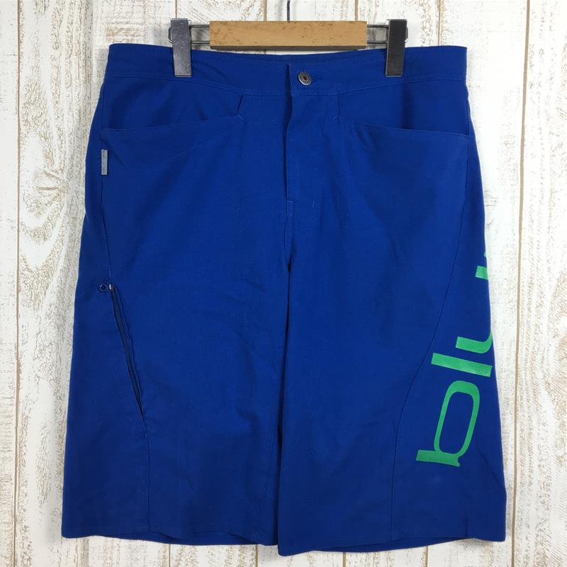 【Men's S ブルー系】 Blurr ( ブラー ) ストレッチ クライミング ショーツ Stretch Climbing Shorts クライミングパンツ ブランド消滅 入手困難 International Men's  化繊 ショーツ ショートパンツ ボト