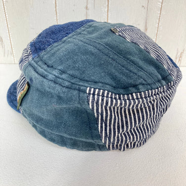 【Unisex OneSize ネイビー系】 Phatee ( ファティー ) リメイク ハーフ キャップ Remake Half Cap 生産終了モデル 入手困難 デニム ワークキャップ ビームス別注 コラボモデル ヘンプ ウェア ウェア小物 ヘッドウェア キャップ z0005
