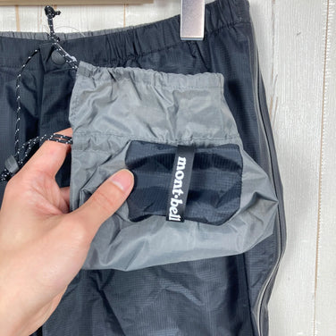 【Men's S ブラック系】 Montbell ( モンベル ) ストーム クルーザー フル ジップ パンツ Storm Cruiser Full Zip Pants ナイロン ウェア ボトムス ロングパンツ レインシェル z00055583  レインシェル ロン