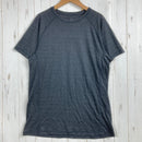【Men's L ブラック系】 Teton Bros ( ティートンブロス ) アクシオ ライト ティー Axio Lite Tee ウール ウェア トップス インナー シャツ ショートスリーブTシャツ クルーネック ウール z00056540  ウール ショートス-1