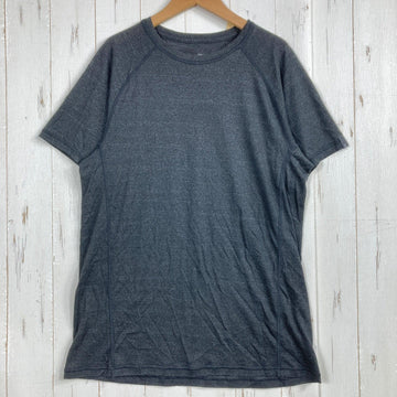 【Men's L ブラック系】 Teton Bros ( ティートンブロス ) アクシオ ライト ティー Axio Lite Tee ウール ウェア トップス インナー シャツ ショートスリーブTシャツ クルーネック ウール z00056540  ウール ショートス
