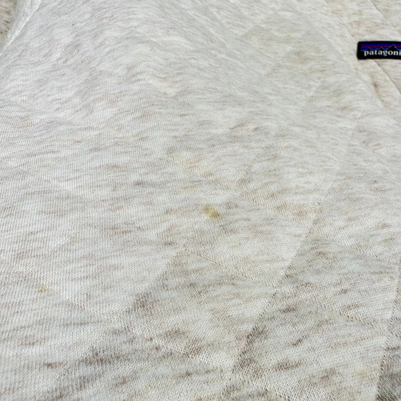 【Women's M ベージュ系】 2018 Patagonia ( パタゴニア ) オーガニック コットン キルト クルー Organic Cotton Quilt Crew CALC オーガニックコットン ウェア トップス アウター ジャケット コットン z0005