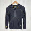 【Men's M ブラック系】 Skins ( スキンズ ) A400 ロングスリーブ トップ ナイロン ウェア トップス インナー シャツ ロングスリーブTシャツ クルーネック 化繊 z00059118  化繊 ロングスリーブTシャツ クルーネック インナー シャ-9
