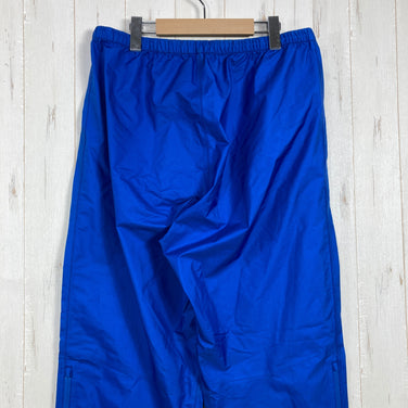 【Men's XL ブルー系】 Montbell ( モンベル ) ストームクルーザー パンツ Men's Storm Cruiser Pants Men's GORE-TEX 3レイヤー C-ニット ロングサイドジッパー ナイロン ウェア ボトムス ロングパンツ