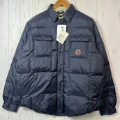【Men's L ネイビー系】 Bailo ( バイロ ) カミショーネ ウォモ インサレーション ピューマ ジャケット Camicione Uomo In Piuma Jacket ダウン ウェア トップス アウター ジャケット ダウンインサレーション z0005