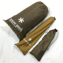 【OneSize ベージュ系】 Snowpeak ( スノーピーク ) ライトタープ ペンタ シールド 1人用 Stp-381 + ライトタープポール150 Tp-160 セット STP-381/TP-160  タープ キャンピングギア-7