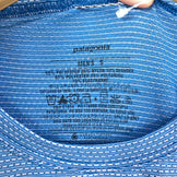 【Men's S ブルー系】 2014 Patagonia ( パタゴニア ) アウト ペーサー シャツ Men's Outpacer Shirt ポリエステル ウェア トップス インナー シャツ ショートスリーブTシャツ クルーネック 化繊 z00054278