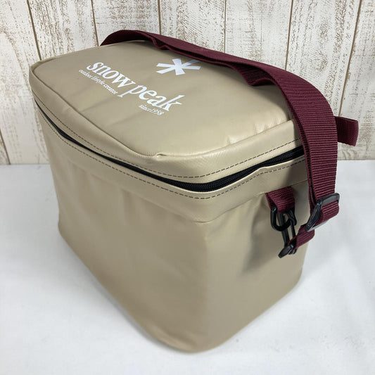 [OneSize 米色] Snowpeak Soft Cooler 18 Soft Cooler 18 冷藏袋冷藏箱美国制造 FP-118 冷藏箱保温箱炊具