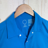 【Men's M ブルー系】 Yamatomichi ( 山と道 ) ユーエル ショートスリーブ シャツ UL Short Sleeve Shirt 超軽量｜UPF30+｜耐久撥水 ポリエステル ウェア トップス インナー シャツ ショートスリーブシャツ 化繊 z