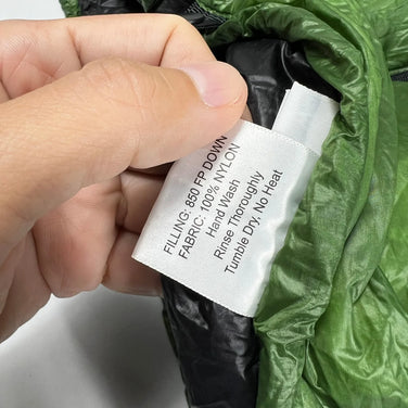 Enlightened Equipment Revelation 850 40°F Down Version (Regular-Wide Green) Revelation APEX 40°F Down Ver. DOWNTEK Water-Repellent Quilted Down Jacket