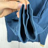 Men's Small Navy Arcteryx ARC' Word Long Sleeve T-Shirt, Organic Cotton, Top, Undershirt, Long Sleeve T-Shirt, Crew Neck