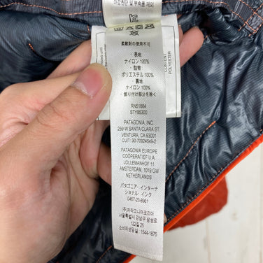 【Men's S オレンジ系】 2021 Patagonia ( パタゴニア ) ダス ライト フーディ DAS Light Hoody メトリックオレンジ Metric Orange MEOR 化繊ダウン ウェア トップス アウター ジャケット 化繊インサレーショ
