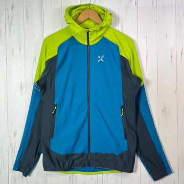 【Men's M ブルー系】 Montura ( モンチュラ ) エレベーション マグリア Elevation Maglia ウェア トップス アウター ジャケット フリース z00055200  フリース アウター ジャケット トップス ウェア