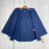 【男款 XS 藏青色系】 Millet ( 米勒 ) Breeze Mesh Long Sleeve Shirt ポリエステル ウェア トップス 内衣 衬衫 长袖衬衫 化纤 z00059263