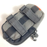 Gregory 橙色佩斯利花纹软垫收纳包 S 号（均码，灰色） - 已停产型号，难寻，旧标签，尼龙袋，收纳袋，外置口袋，z00055549，橙色佩斯利花纹