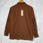 【Unisex M ブラウン系】 Yamatomichi ( 山と道 ) UL シャツ UL Shirt Pertex Quantum Air 超軽量 ナイロン ウェア トップス インナー シャツ ロングスリーブシャツ 化繊 z00061017  化繊 ロングスリーブ