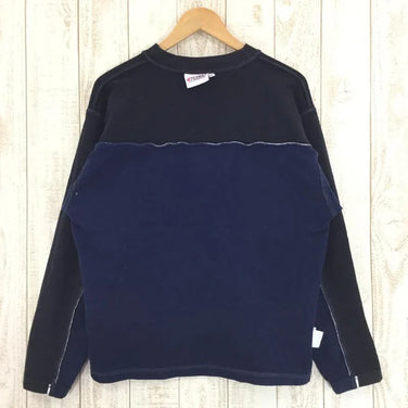 【Men's M ネイビー系】 Turbo Climbing ( ターボクライミング ) ストレッチ スウェット クルーネック シャツ フランクリンクライミングの弟ブランド International Men's 化繊 ロングスリーブTシャツ クルーネック インナ - 【公式】2ndGEAR（セカンドギア）Webショップ【登山用品・アウトドア用品専門 買取販売店】