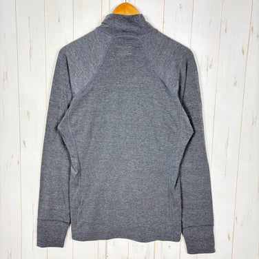 【Men's S グレー系】 2000s Patagonia ( パタゴニア ) キャプリーン ロングスリーブ ハーフジップ シャツ Capilene Longsleeve Hargzip Short ポリエステル ウェア トップス インナー シャツ ロングスリー