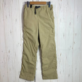 Montbell Stretch Cargo Pants, Kids' Size 150, Beige, Nylon, Softshell, z00053872