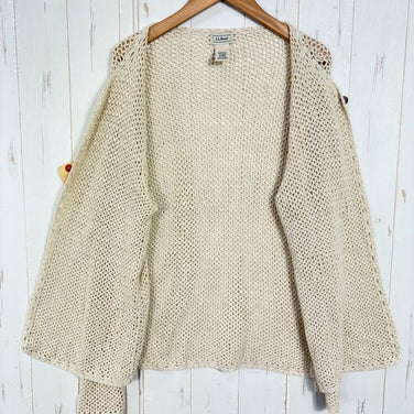 【Women's M ベージュ系】 Llbean ( エルエルビーン ) ニット カーディガン Knit Cardigan ウェア トップス アウター ジャケット コットン z00060527  コットン アウター ジャケット トップス ウェア