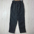 【Unisex S ブラック系】 Red Kap ( レッドキャップ ) バギー シェフ パンツ Spun Polyester Baggy Chef Pant チョークストライプ Chef Designs ( シェフデザインズ ) ポリエステル ウェア ボトムス ロン-1
