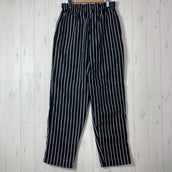 【Unisex S ブラック系】 Red Kap ( レッドキャップ ) バギー シェフ パンツ Spun Polyester Baggy Chef Pant チョークストライプ Chef Designs ( シェフデザインズ ) ポリエステル ウェア ボトムス ロン